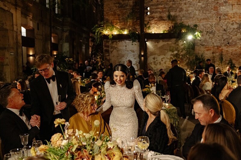 Wedding reception at General Prim in Mexico City