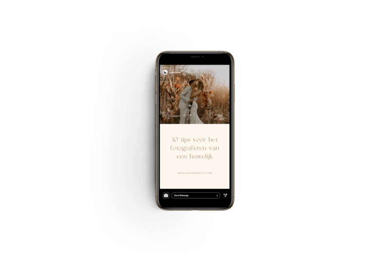 Boho Instagram story templates voor fotografen