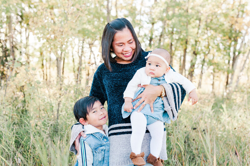 Family Photoshoot with little kids