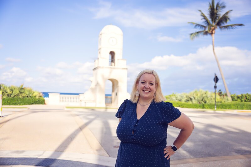 Doris Savron in Palm Beach