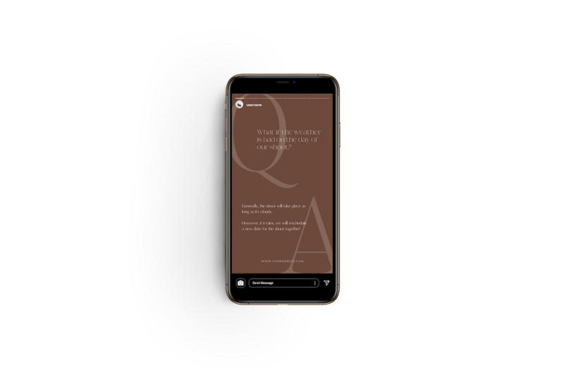 Editorial Instagram story templates Wild Willow 6