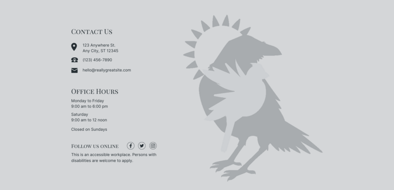 Ava Zen website services design showcasing serene colors and calming user interface for a wellness brand.