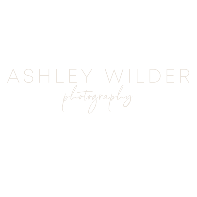 Script saying Ashley WIlder Photography.
