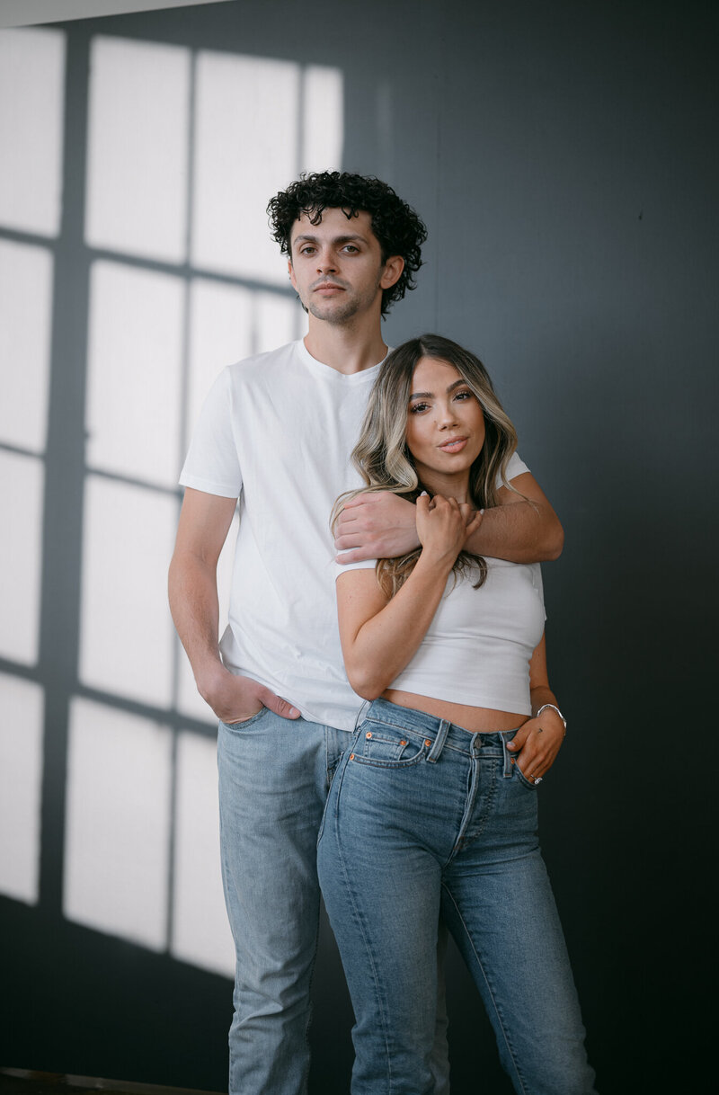 Milwaukee wedding photographer studio session
