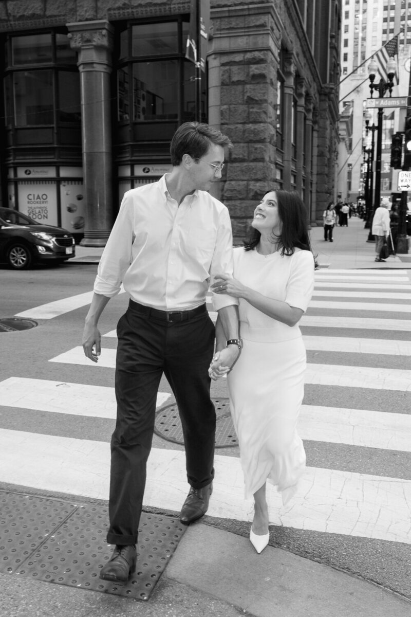 Chicago Art Institute Engagement Photography 038