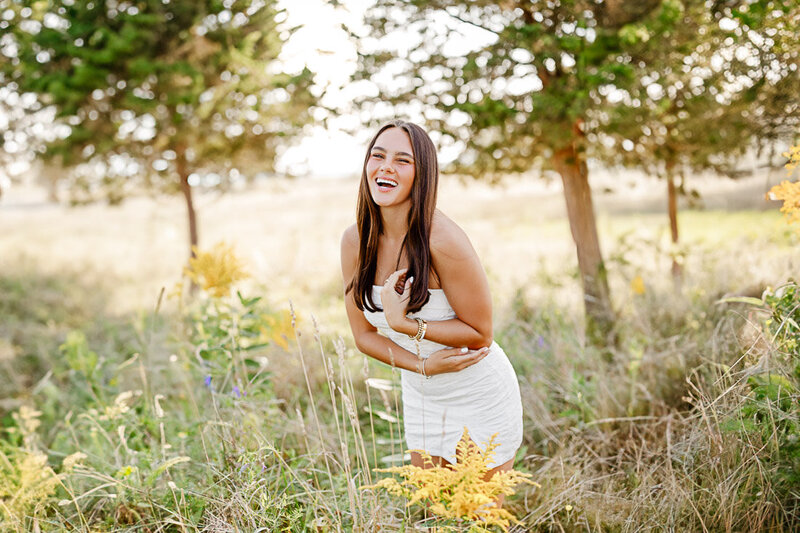 Photo by South Shore Photographer Christina Runnals | A high school senior girl