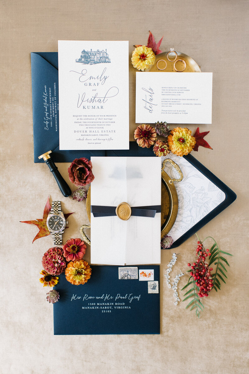 Dover Hall Fall Wedding -001