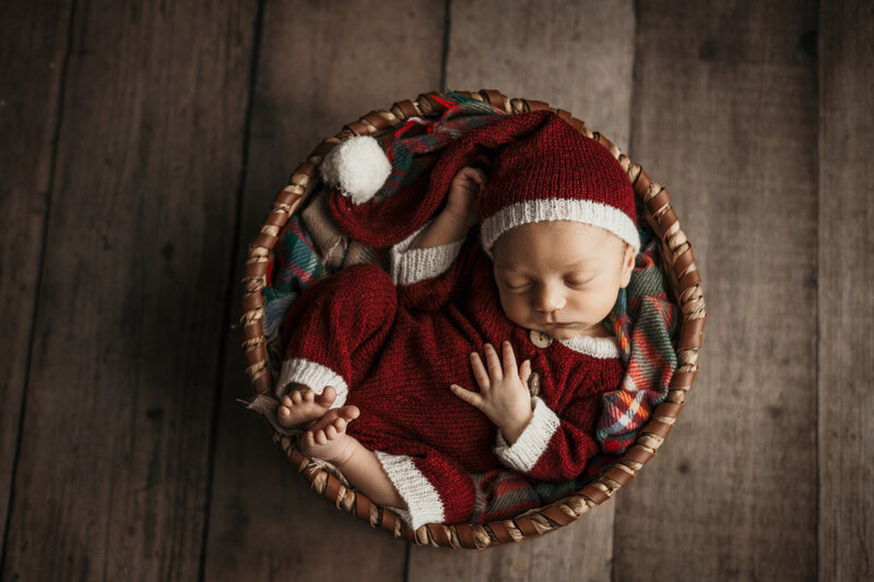 Christmas baby picture Centerville Indiana