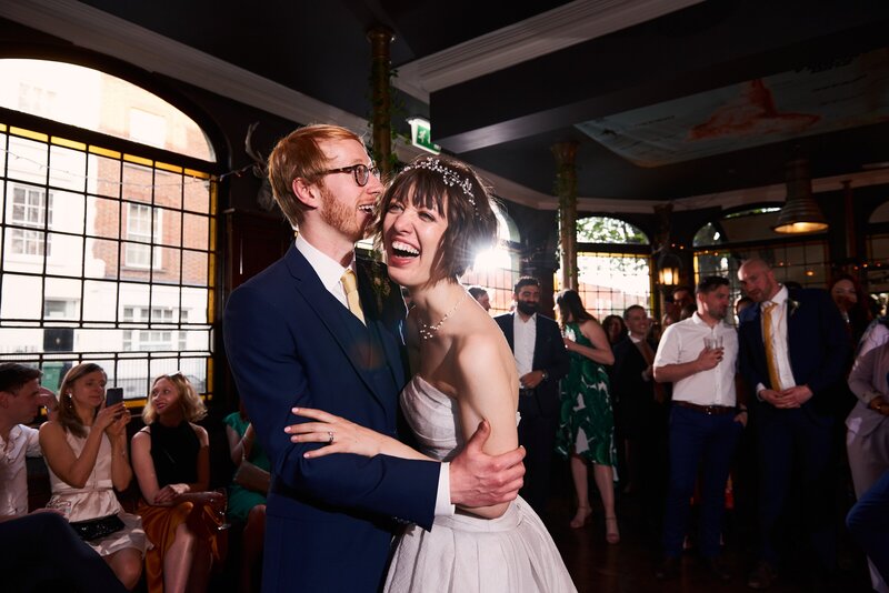 First dance at the Prince Albert pub