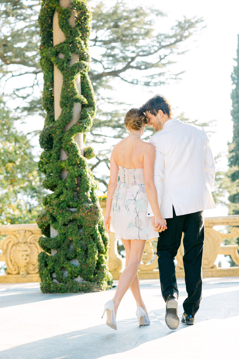 Lake Como, Italy Wedding at Villa del Balbianello in the summer fine art photography by  Chelsey Black Photography