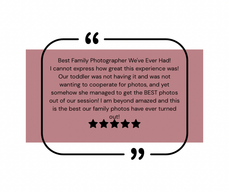 Petal & Pine Photography client review