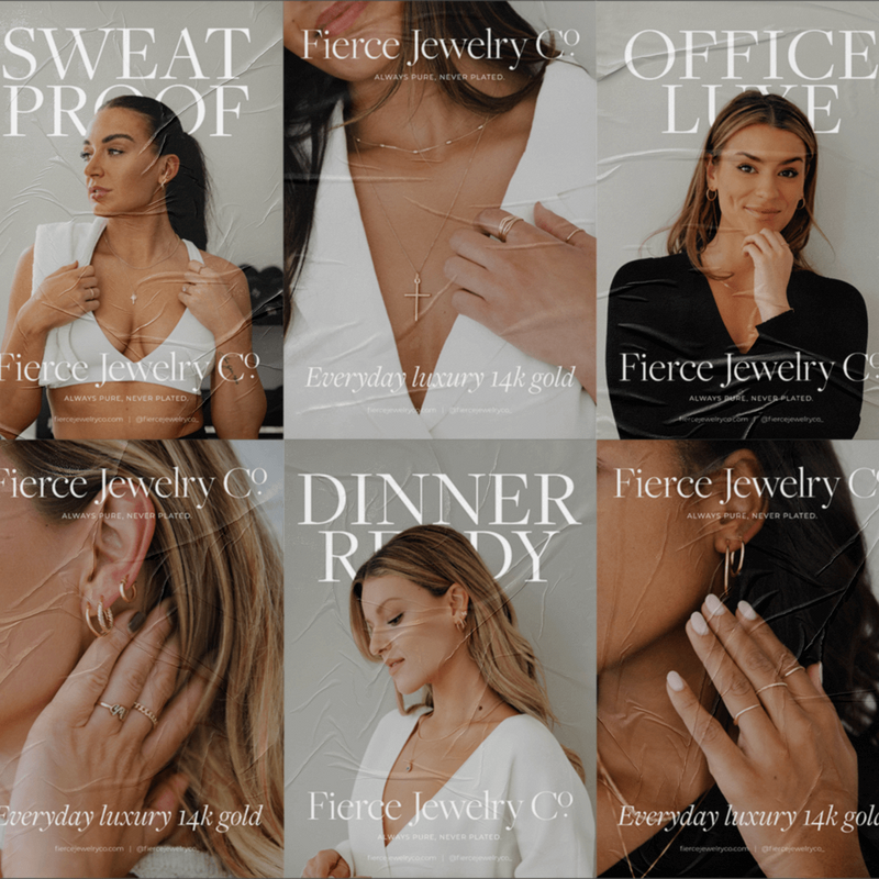 OOH Fierce Jewelry marketing