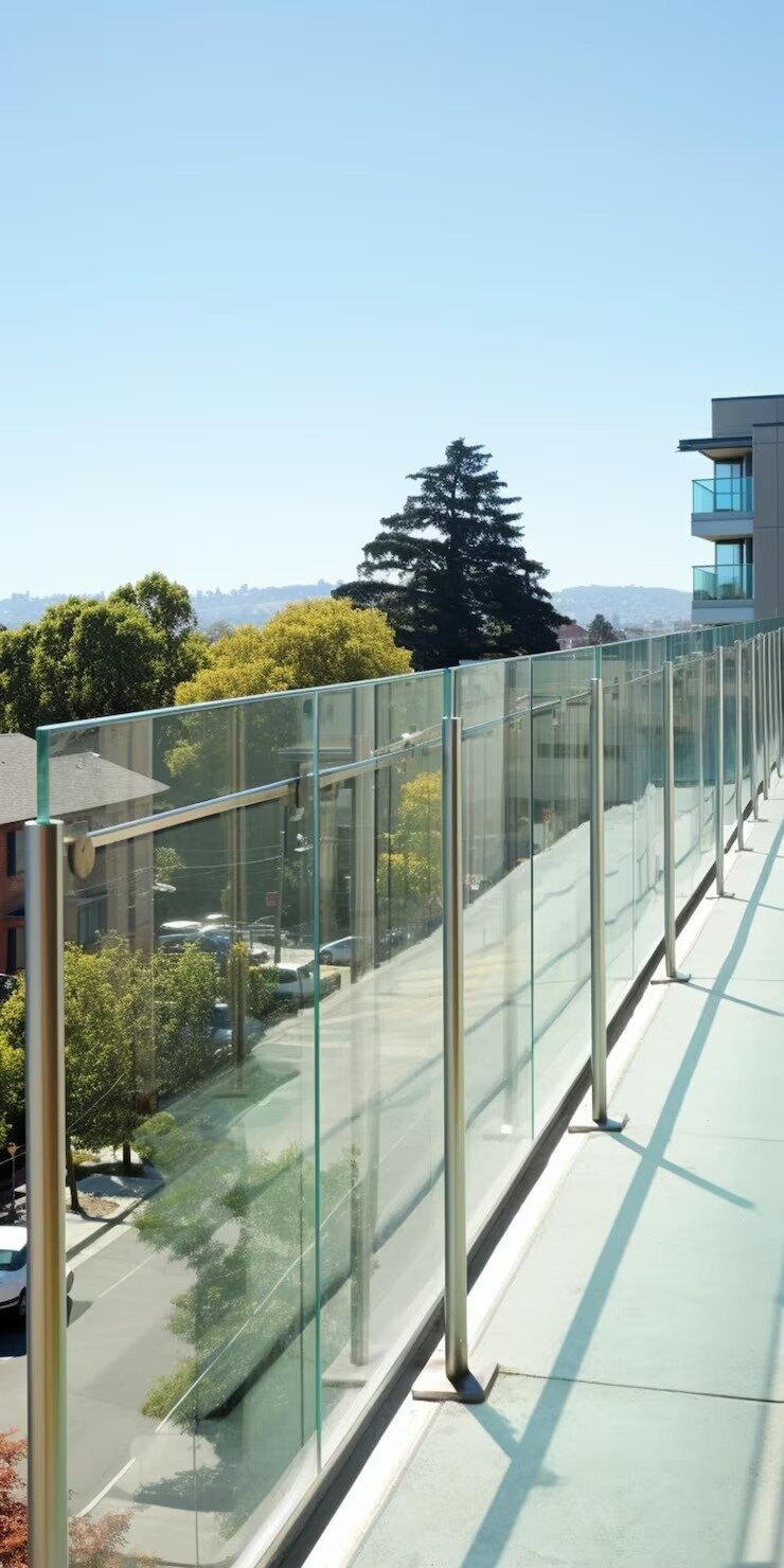 Modern Glass & Aluminum Railings in Boca Raton, South Florida