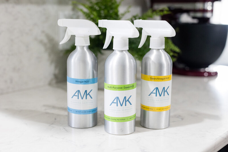 AMK branded cleaning solutions