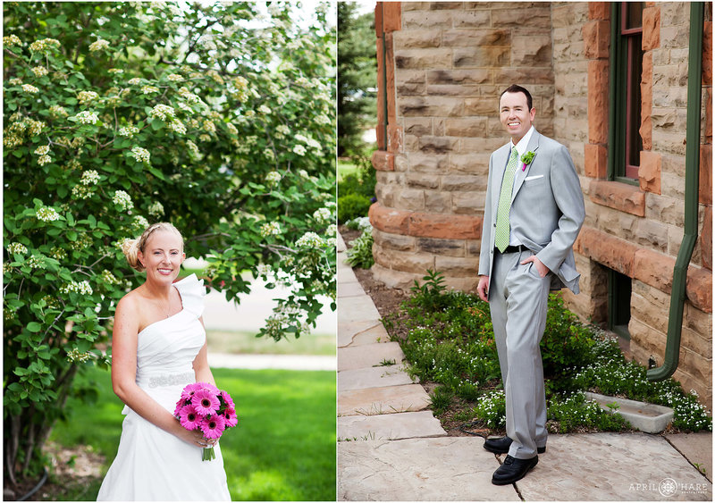 Pretty Summer Garden wedding in Fort Collins at Avery House
