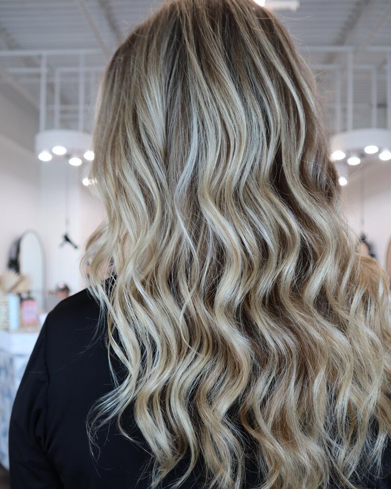 Lived in Low Maintenance Beachy Blonde Sun-kissed  Hair Color by Salt Hair Collective - East Beach Norfolk Hair Salon for Lived in Low Maintenance Color - 37