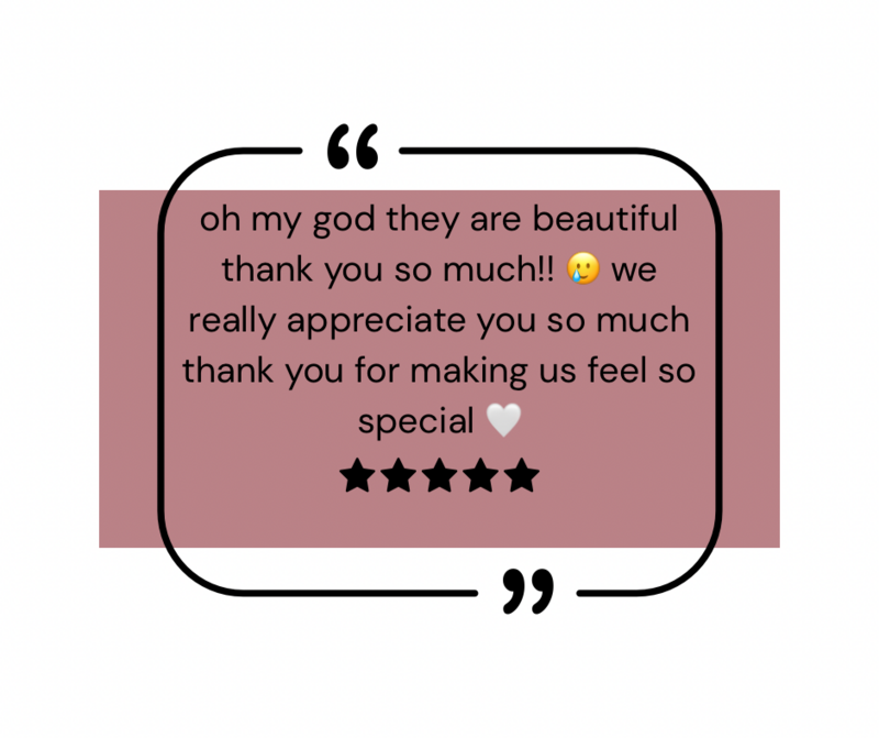 Petal & Pine Photography client review