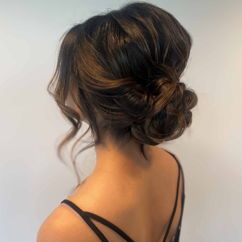 bridal updo