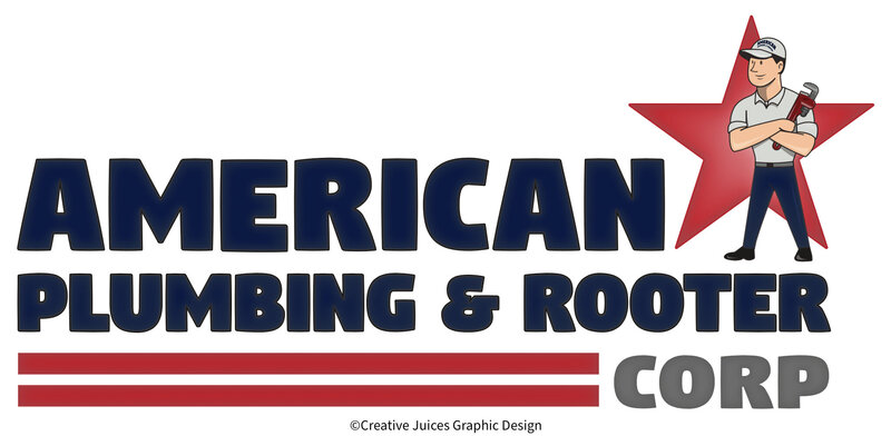 Creative-Juices-Graphic-Design-American-Plumbing-Rooter-Logo