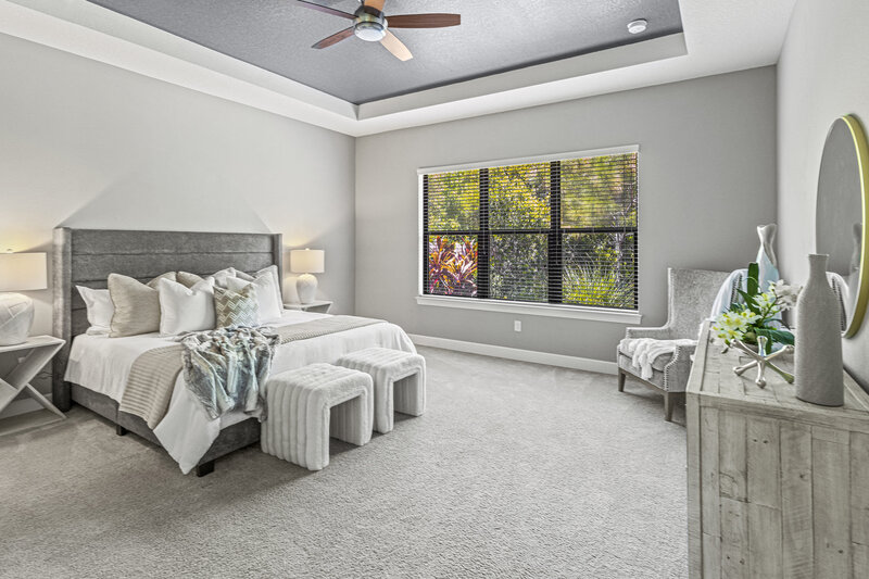 Salt & Shore Staging_luxury primary bedroom_Artisan Lakes Florida