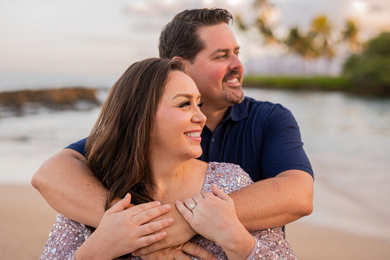 Big Island family vacation photography with parents - professional photographers capturing multi-generational Hawaii memories
