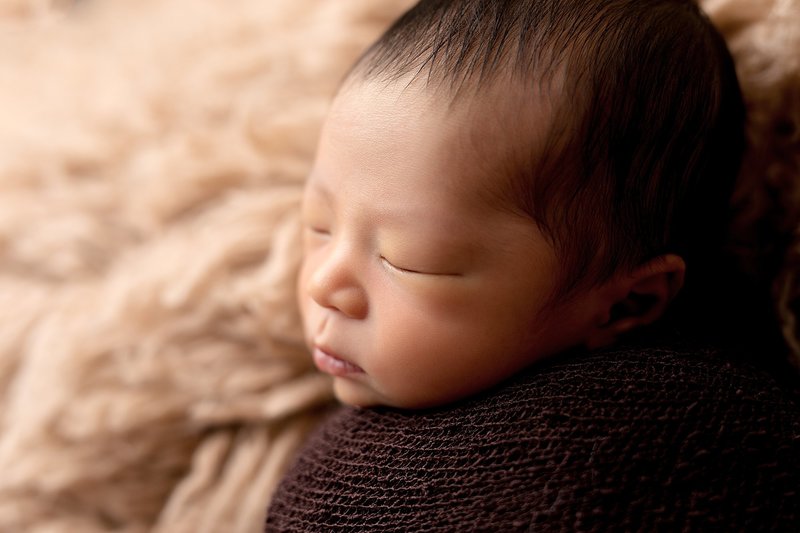 baby profile in dark brown