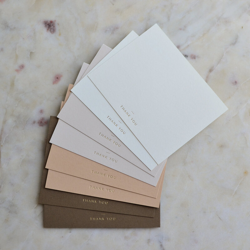 Earth tone-ombre-thank-you-cards-papelnco1