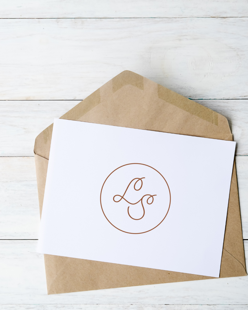 Retro, romantic, western branding for a western Wyoming floral studio.