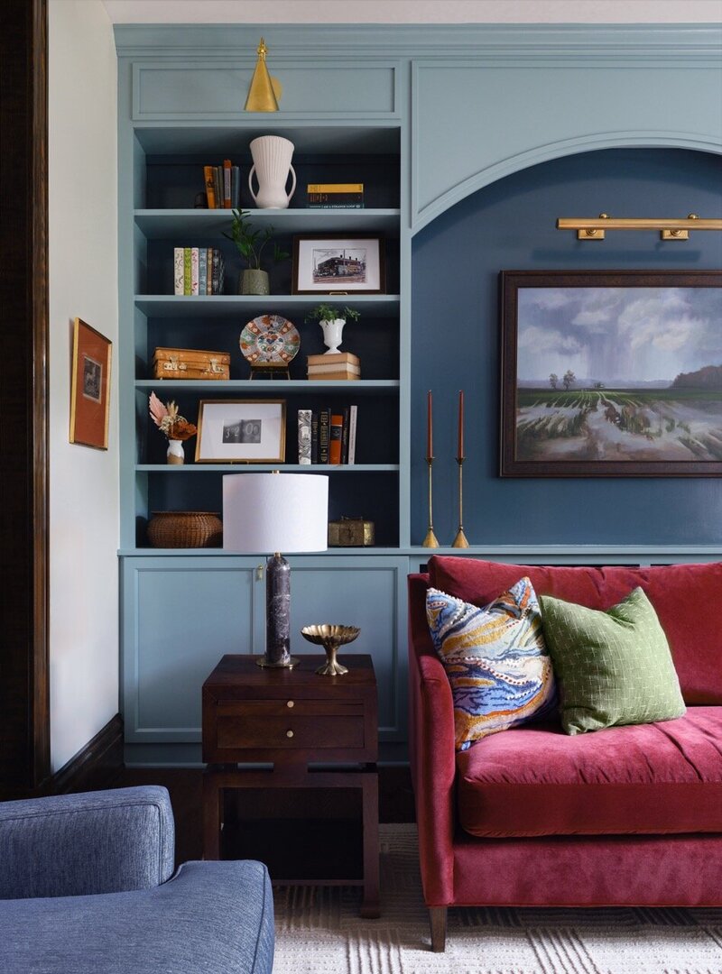 Colorful traditional Interior Design by Bonboni interior designs