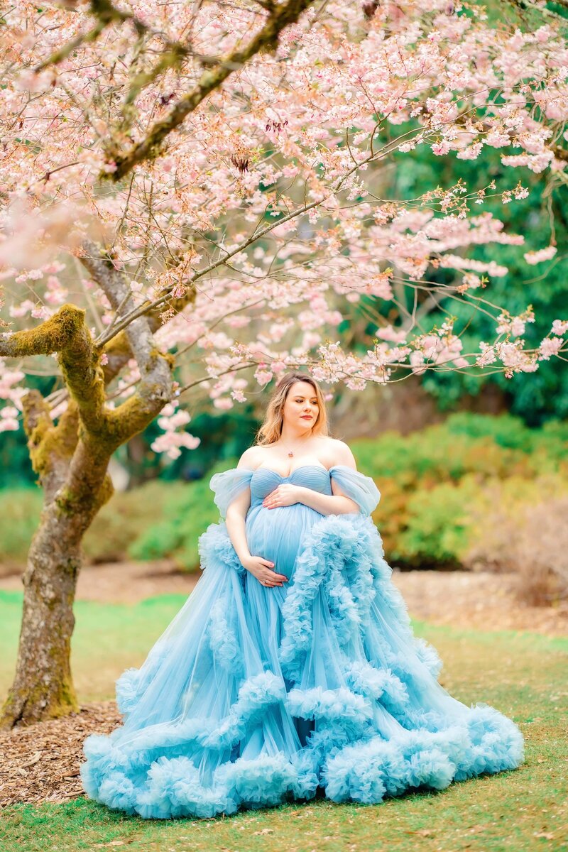 Tacoma Cherry Blossom Maternity
