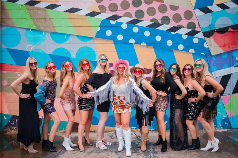 Photowalk Nashville Bachelorette Party Photoshoot