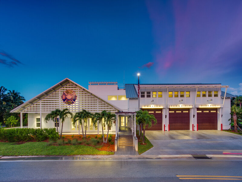 Sweet Sparkman Architecture Captiva Island Fire Station Landscape 1.1