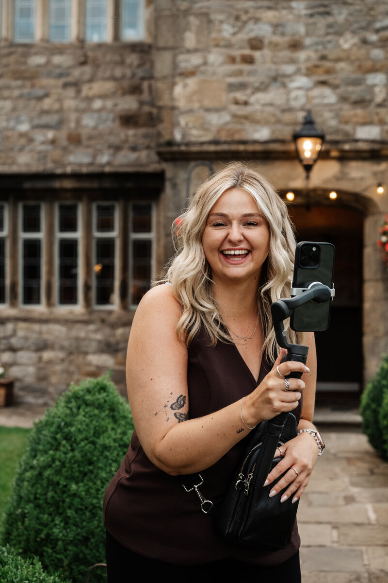 Image of wedding content creator