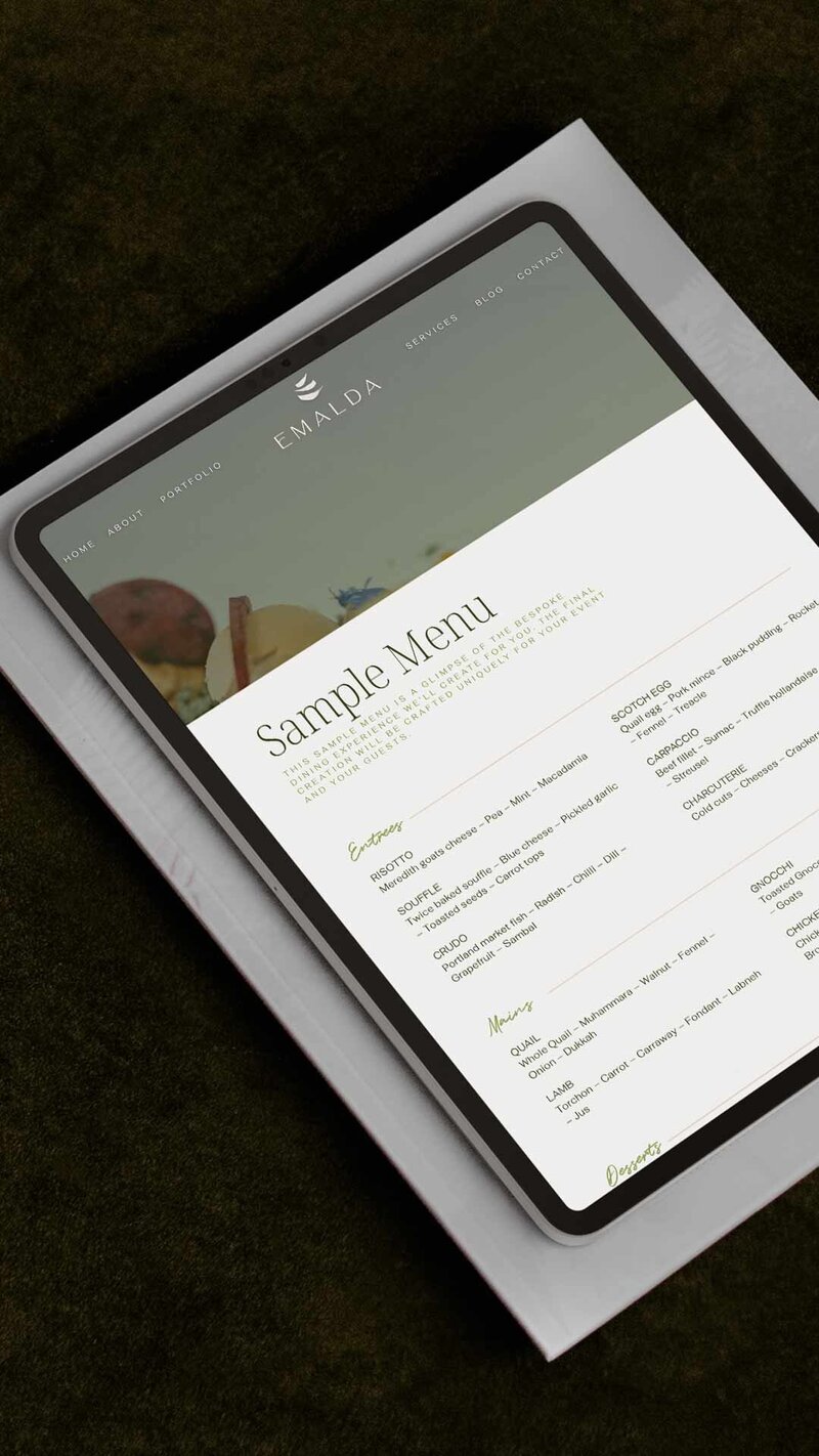 sample-menu-page