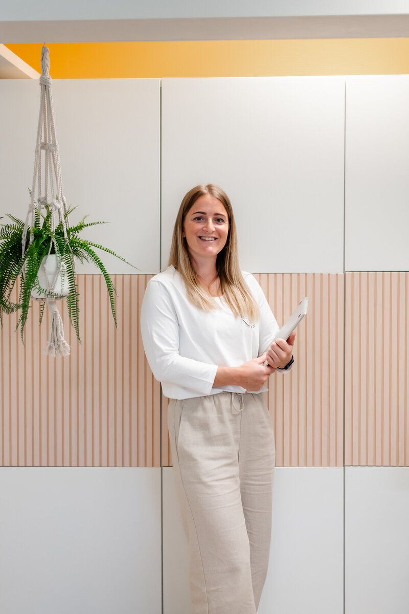 Robbin Kok in behandelruimte
