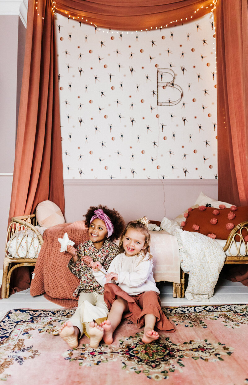 Terra boho meisjes kamer met DIY bedhemel door Nienke van Denderen Fotografie-9 kopie