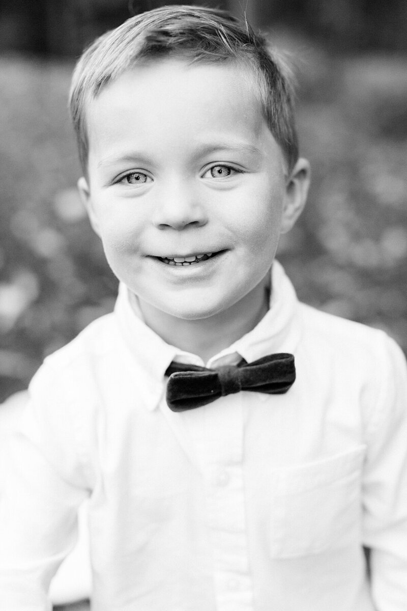 Little boy poses for Indianapolis family photographer, Katelyn Ng Photography