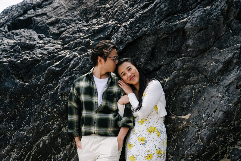 Swansea engagement photography in mumbles