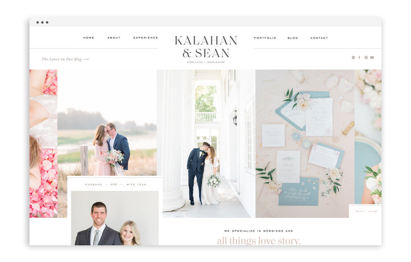 Kalahan and Sean - Custom Brand and Showit Website Design by With Grace and Gold - Best Showit Designer Template Templates Themes - 22