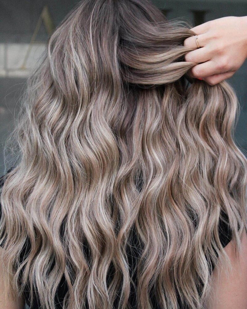 dimensional bronde hair extensions