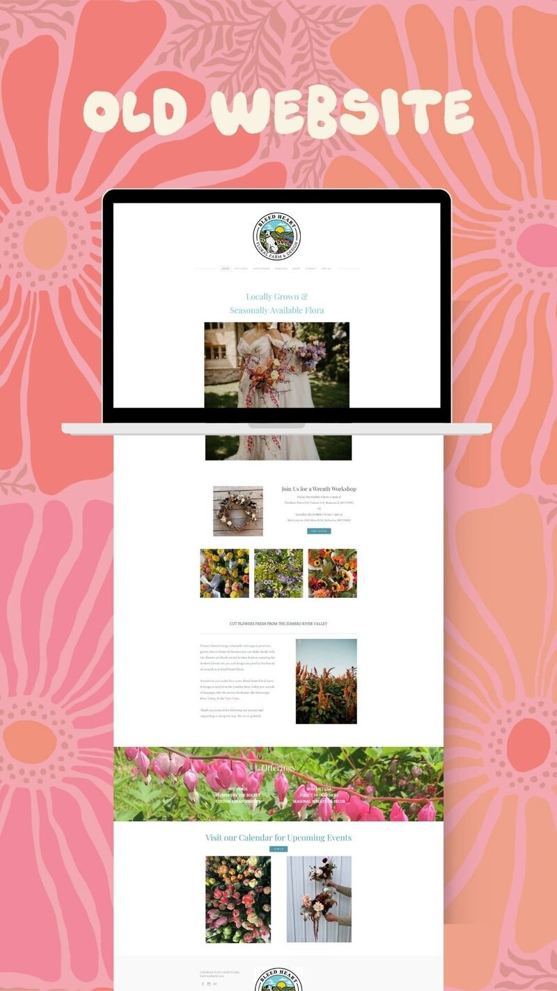 florist website design