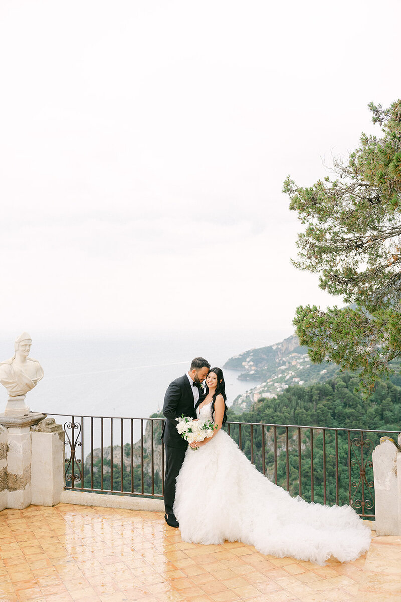 Wedding in Villa Cimbrone ravello Amalfi coast photographer