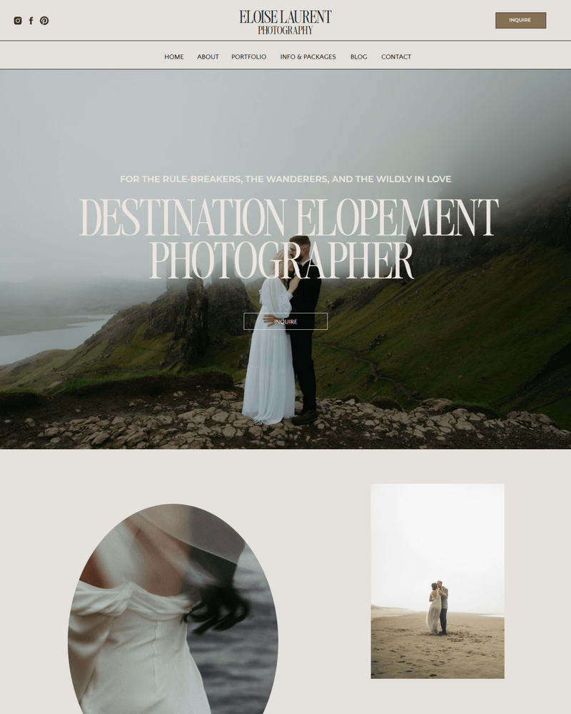 Showit-website-template-for-elopement-and-wedding-photographers