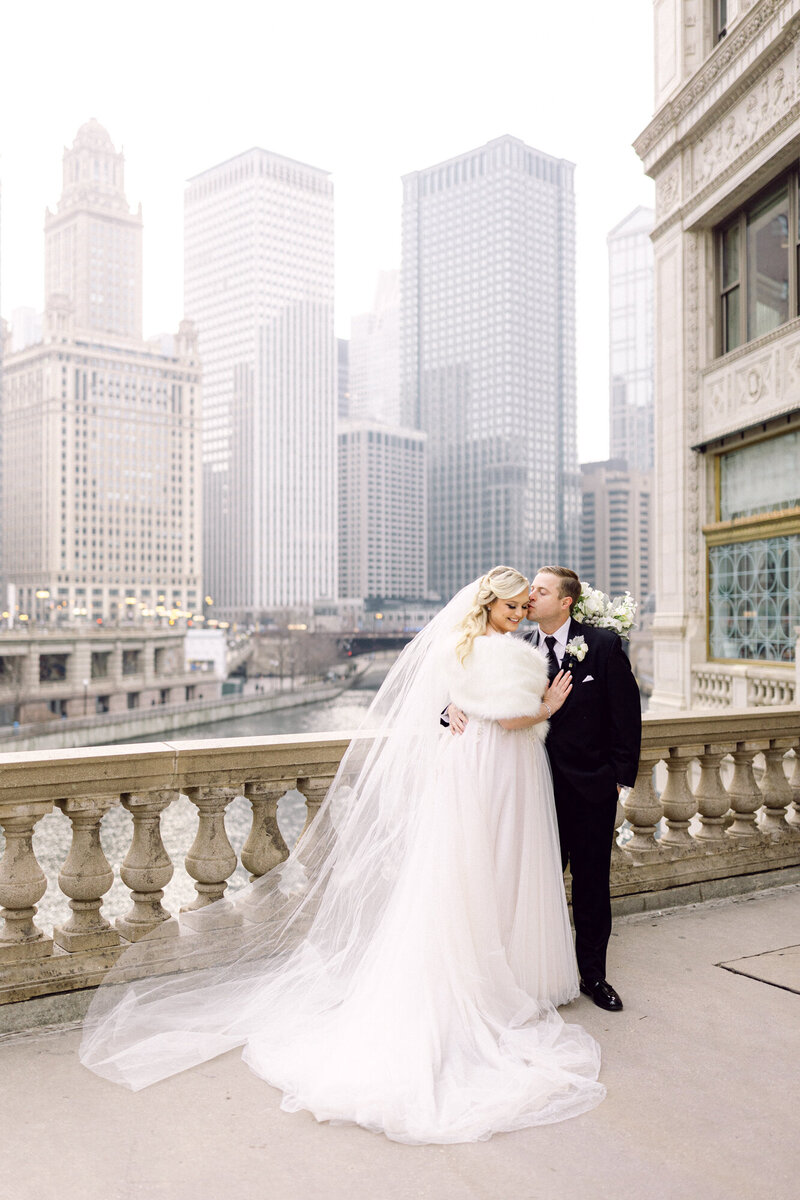 Chicago Wedding Photography Wrigley Building