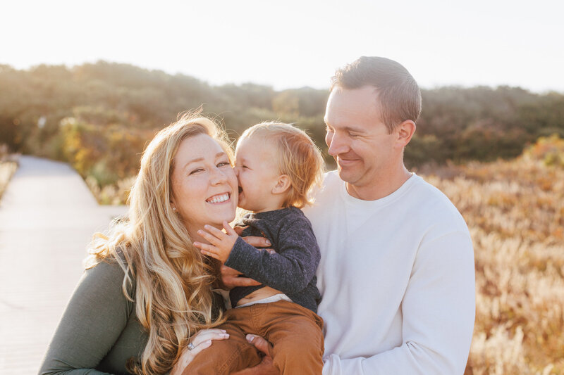 Virginia family photos at the beach