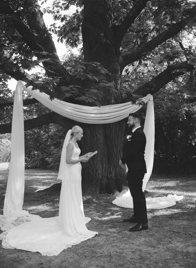 Ottawa Wedding Photography on 35mm film