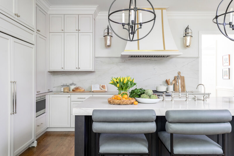 Luxury kitchen design by Atlanta interior Designer Andi Morse Design