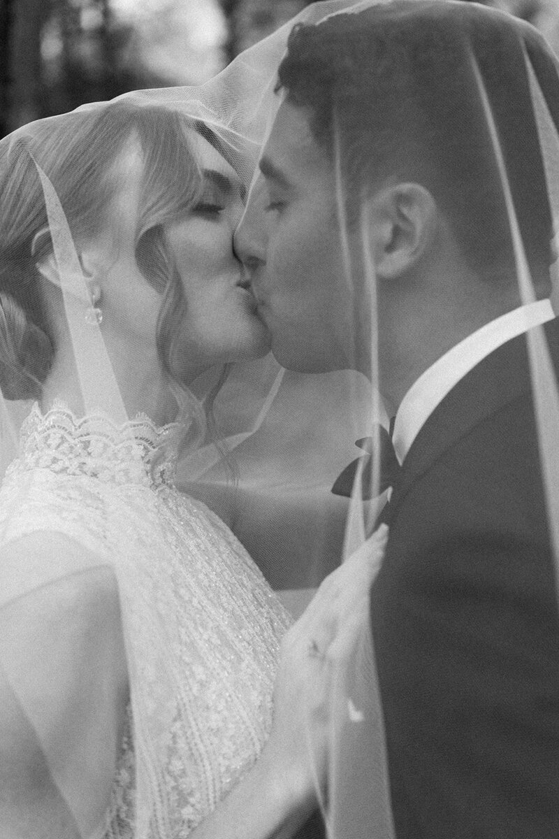 A groom having fun at his wedding
