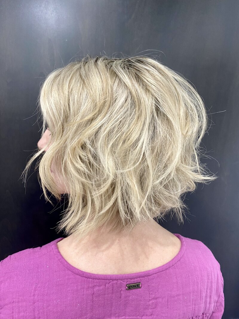 Amy Bruzzone Austin Hair Stylist Highlights blonde