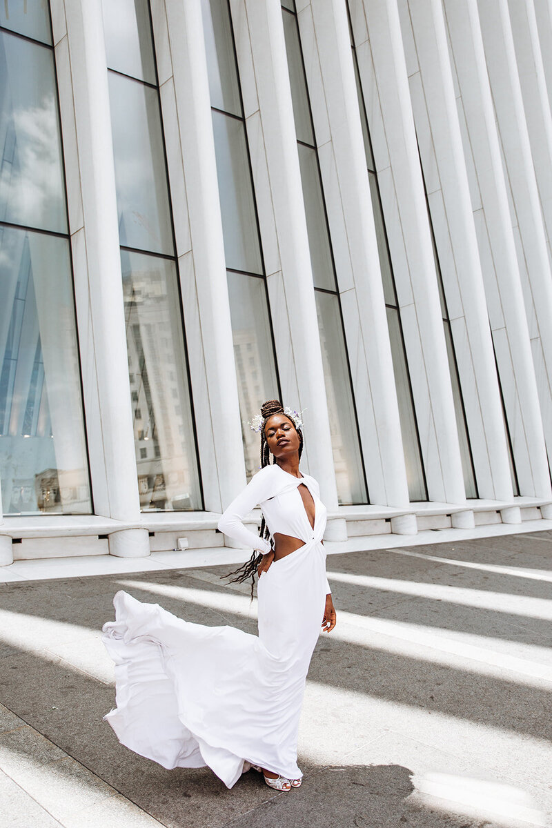 Bold and Modern Bridals at The Oculus, NYC